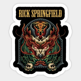 RICK SPRINGFIELD BAND Sticker